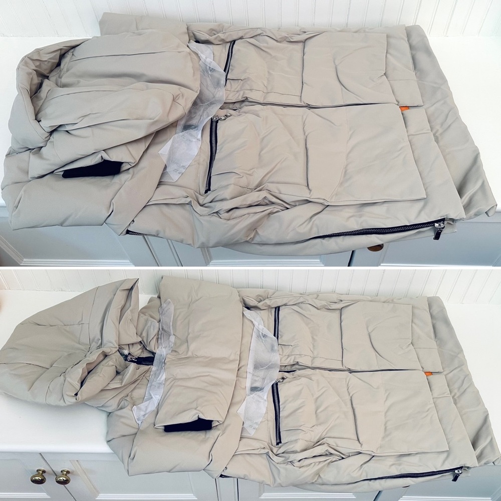 NWT Orolay Coat BEIGE SMALL Thickened Down Jacket Warm Coat UPDATED MODEL Womens - Picture 5 of 16